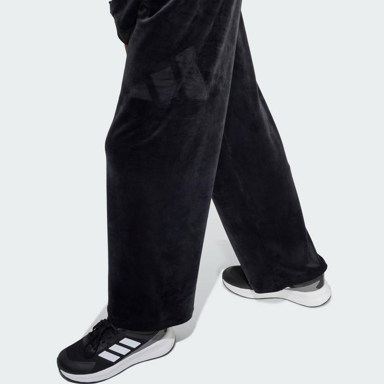 adidas adidas Seasonal Essentials Holiday Pack Wide Stoffhose Kinder - Black - 1 | SportScheck