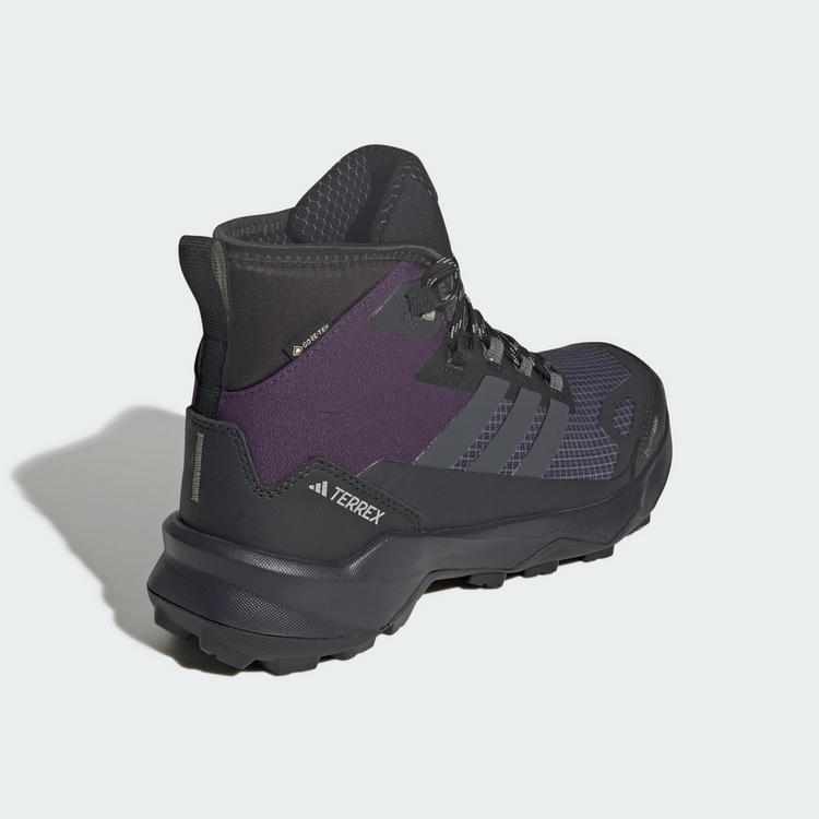 adidas adidas Terrex Skychaser AX5 Mid GORE-TEX Wanderschuhe Damen - Aurora Plum / Grey Six / Tent Green - 4 | SportScheck