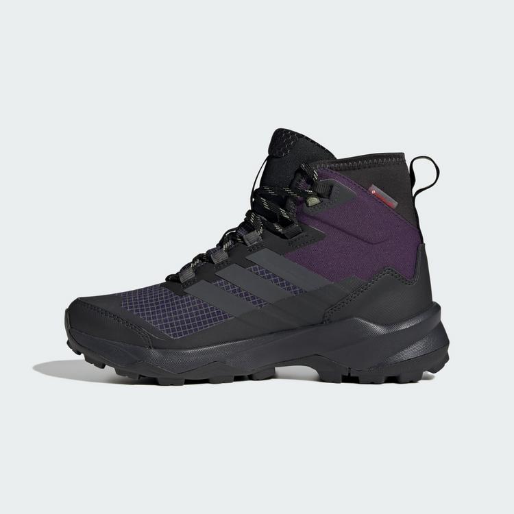 adidas adidas Terrex Skychaser AX5 Mid GORE-TEX Wanderschuhe Damen - Aurora Plum / Grey Six / Tent Green - 5 | SportScheck