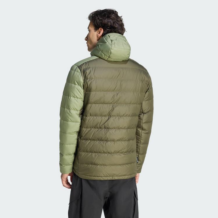 adidas adidas Terrex Multi Light Down CLIMAWARM Outdoorjacke Herren - Olive Strata / Tent Green - 1 | SportScheck