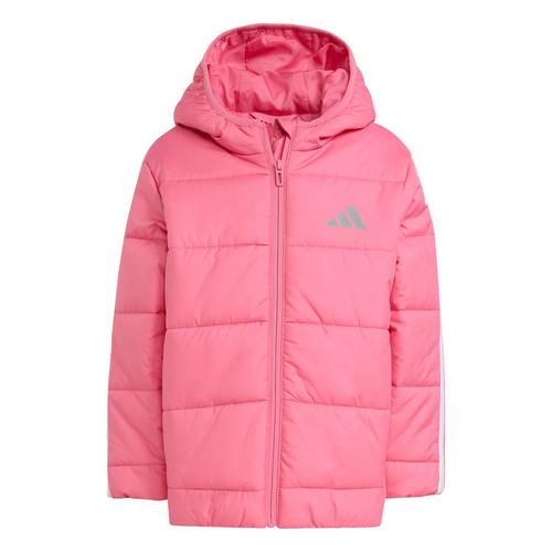 adidas Essentials 3-Streifen gef&uuml;tterte Funktionsjacke Kinder
