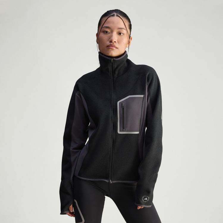 adidas adidas adidas By Stella McCartney CLIMAWARM Trainingsanzug Damen - Black / Utility Black - 0 | SportScheck