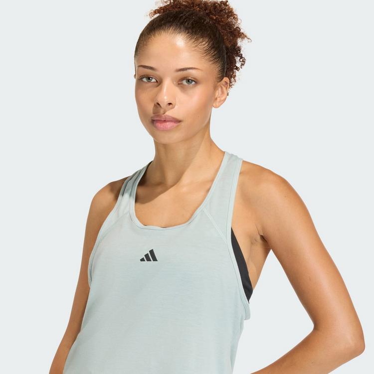 adidas adidas Train Essentials Minimal Branding Funktionstank Damen - Wonder Sage - 0 | SportScheck