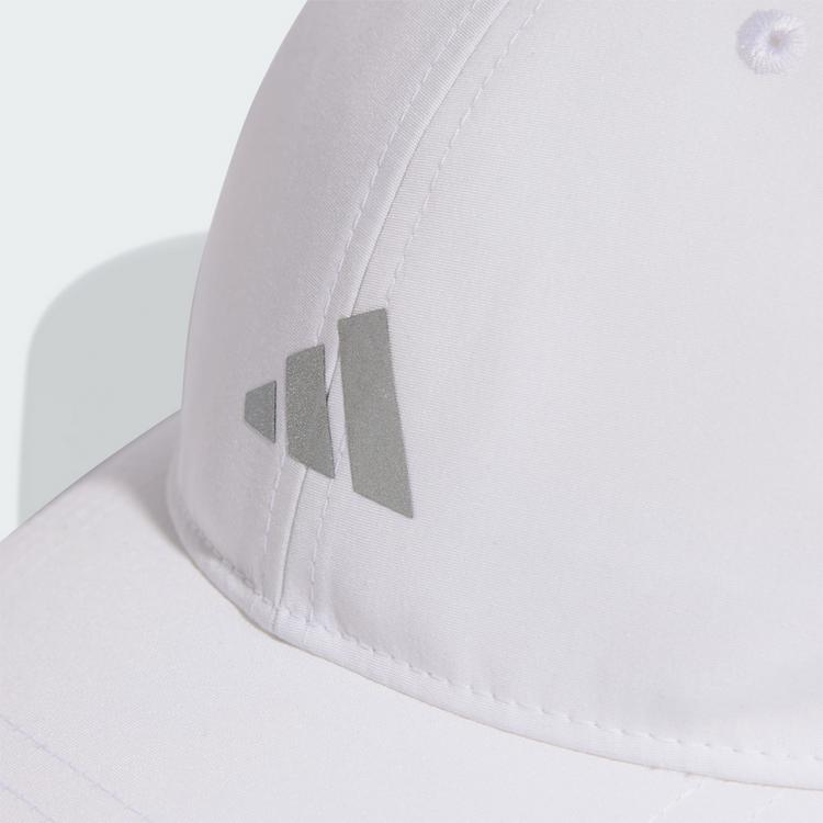 adidas adidas RUNNING ESSENTIAL CLIMACOOL 6 PANEL Cap - White / Reflective Silver - 0 | SportScheck