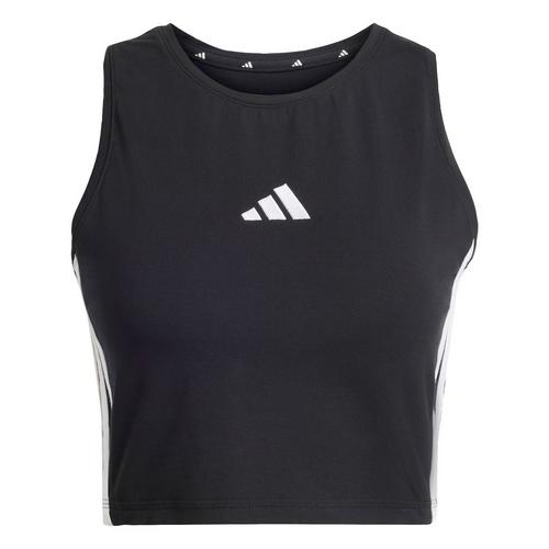adidas ESSENTIALS 3-STREIFEN GEPOLSTERTES Croptop Damen