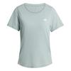 adidas Workout Essentials T-Shirt mit tiefem Funktionsshirt Damen - Wonder Sage