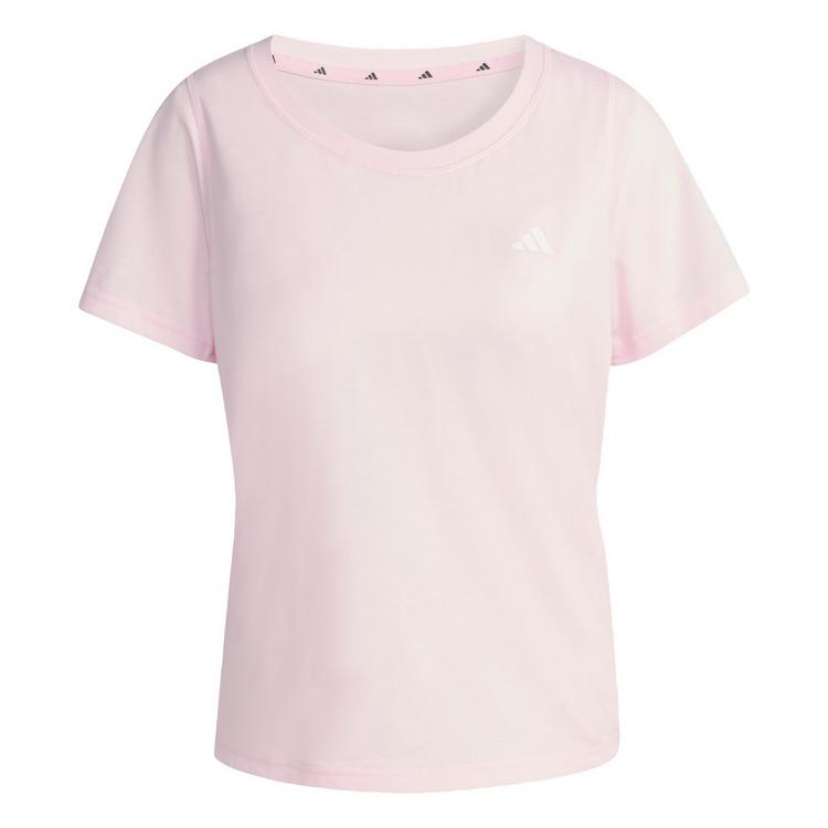 adidas adidas Workout Essentials T-Shirt mit tiefem Funktionsshirt Damen - Clear Pink - 0 | SportScheck