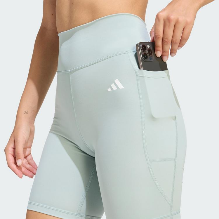 adidas adidas Optim&eacute; Essentials kurze Leggings mit Tights Damen - Wonder Sage - 1 | SportScheck