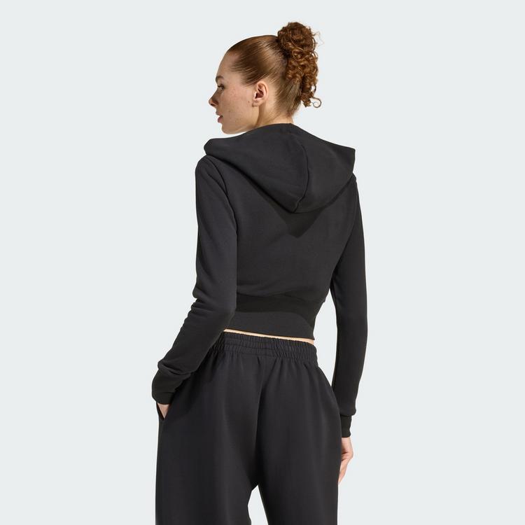 adidas adidas Seasonal Essentials French Terry Track Hoodie Damen - Black - 1 | SportScheck