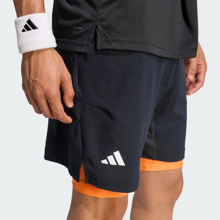 adidas adidas TENNIS CLIMACOOL SHORTS & Tennisshorts Herren - Black - 0 | SportScheck