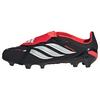 adidas PREDATOR ELITE Fu&szlig;ballschuh mit Fu&szlig;ballschuhe Kinder - Core Black / Cloud White / Lucid Red