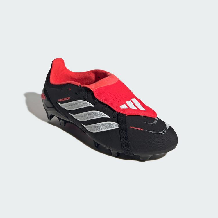 adidas adidas PREDATOR ELITE Fu&szlig;ballschuh mit Fu&szlig;ballschuhe Kinder - Core Black / Cloud White / Lucid Red - 2 | SportScheck