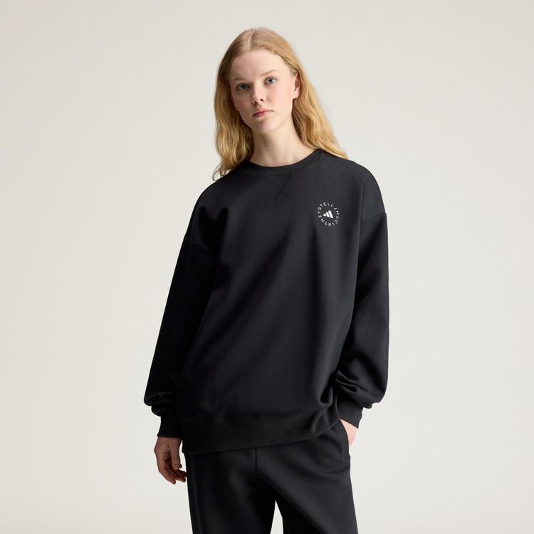 adidas adidas adidas by Stella McCartney Sweatshirt, Sweatshirt Damen - Black - 0 | SportScheck