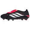 adidas PREDATOR PRO Fold-Over Tongue Firm Fu&szlig;ballschuhe - Core Black / Cloud White / Lucid Red