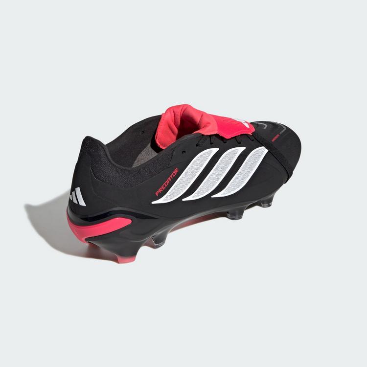adidas adidas PREDATOR PRO Fold-Over Tongue Firm Fu&szlig;ballschuhe - Core Black / Cloud White / Lucid Red - 3 | SportScheck