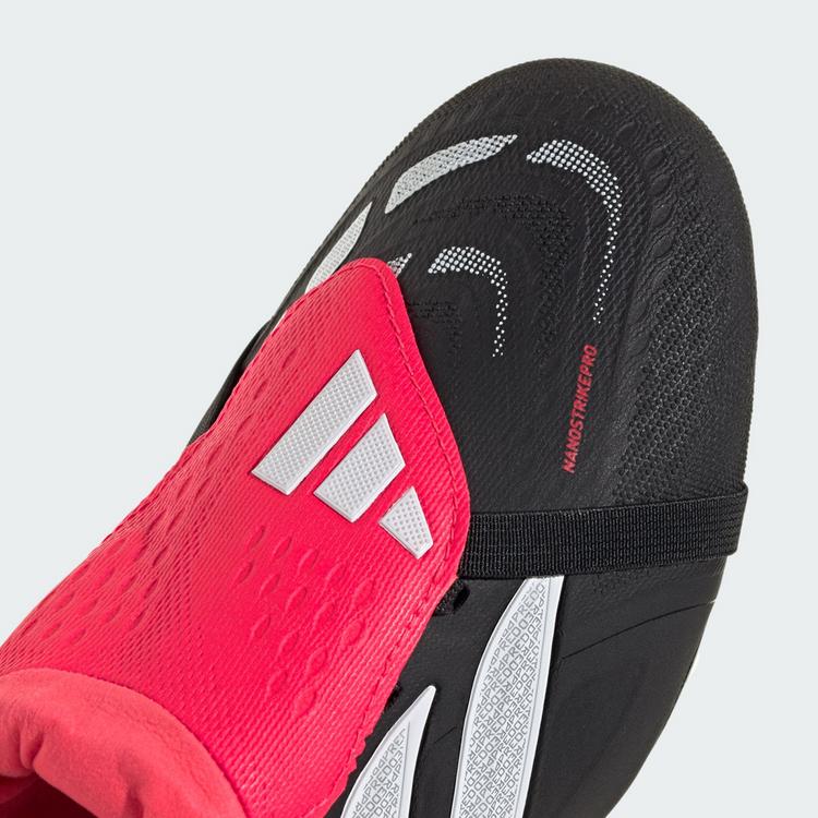 adidas adidas PREDATOR PRO Fold-Over Tongue Firm Fu&szlig;ballschuhe - Core Black / Cloud White / Lucid Red - 6 | SportScheck