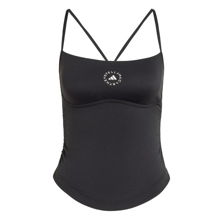 adidas adidas adidas by Stella McCartney Studio Croptop Damen - Black - 0 | SportScheck