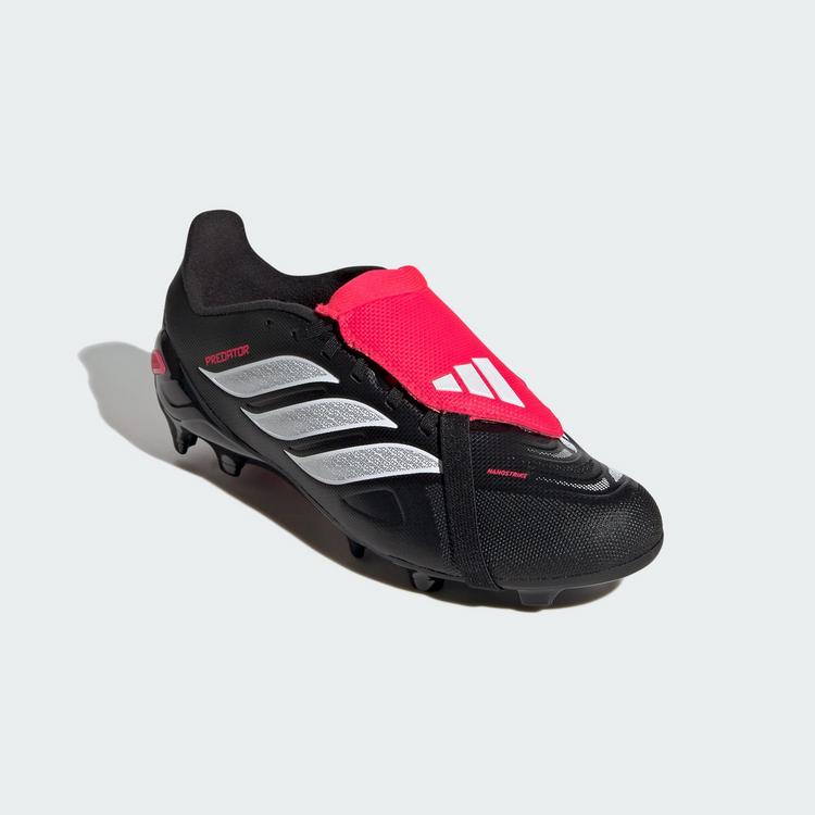 adidas adidas PREDATOR LEAGUE Fold-Over Tongue Firm Fu&szlig;ballschuhe Kinder - Core Black / Cloud White / Lucid Red - 2 | SportScheck