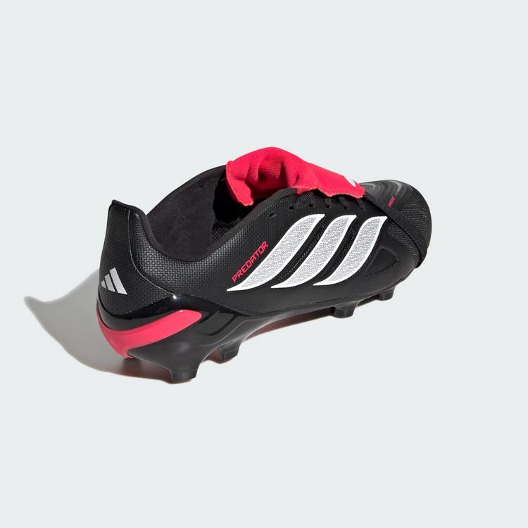 adidas adidas PREDATOR LEAGUE Fold-Over Tongue Firm Fu&szlig;ballschuhe Kinder - Core Black / Cloud White / Lucid Red - 3 | SportScheck
