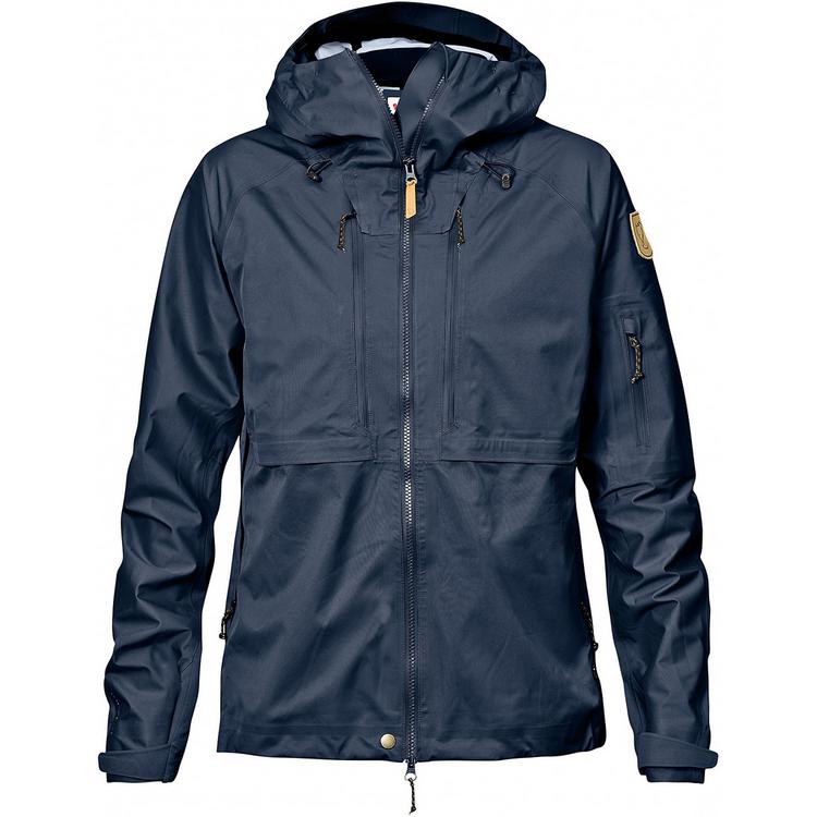FJ&Auml;LLR&Auml;VEN FJ&Auml;LLR&Auml;VEN Keb Eco-Shell Jacket Funktionsjacke Damen - Marine - 0 | SportScheck