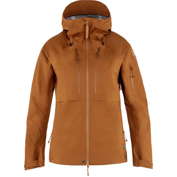 FJ&Auml;LLR&Auml;VEN FJ&Auml;LLR&Auml;VEN Keb Eco-Shell Jacket Funktionsjacke Damen - Kastanie - 0 | SportScheck