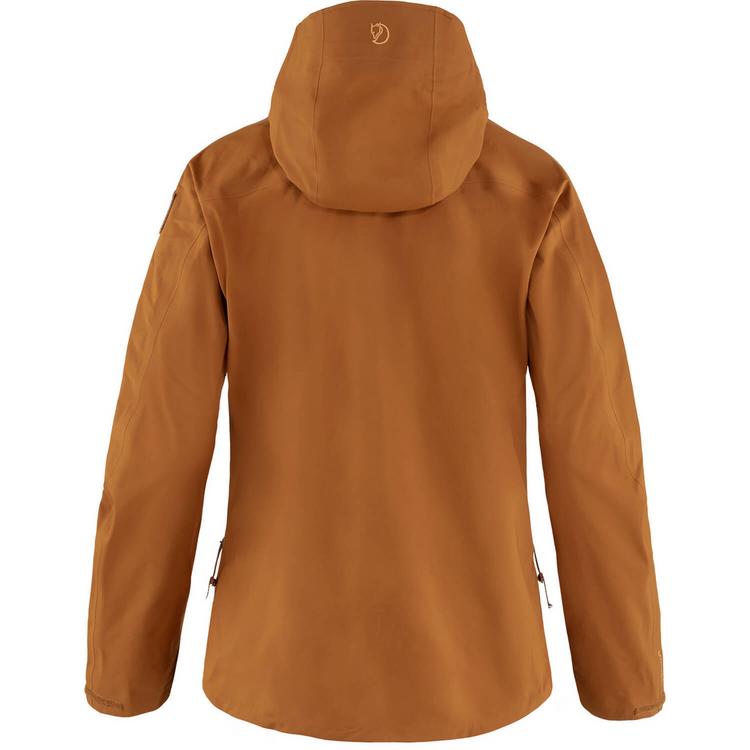 FJ&Auml;LLR&Auml;VEN FJ&Auml;LLR&Auml;VEN Keb Eco-Shell Jacket Funktionsjacke Damen - Kastanie - 5 | SportScheck