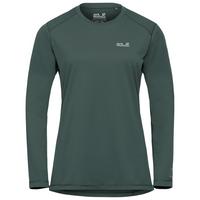 Jack Wolfskin PRELIGHT SUNCOOL LS W Sweatshirt Damen - sago palm