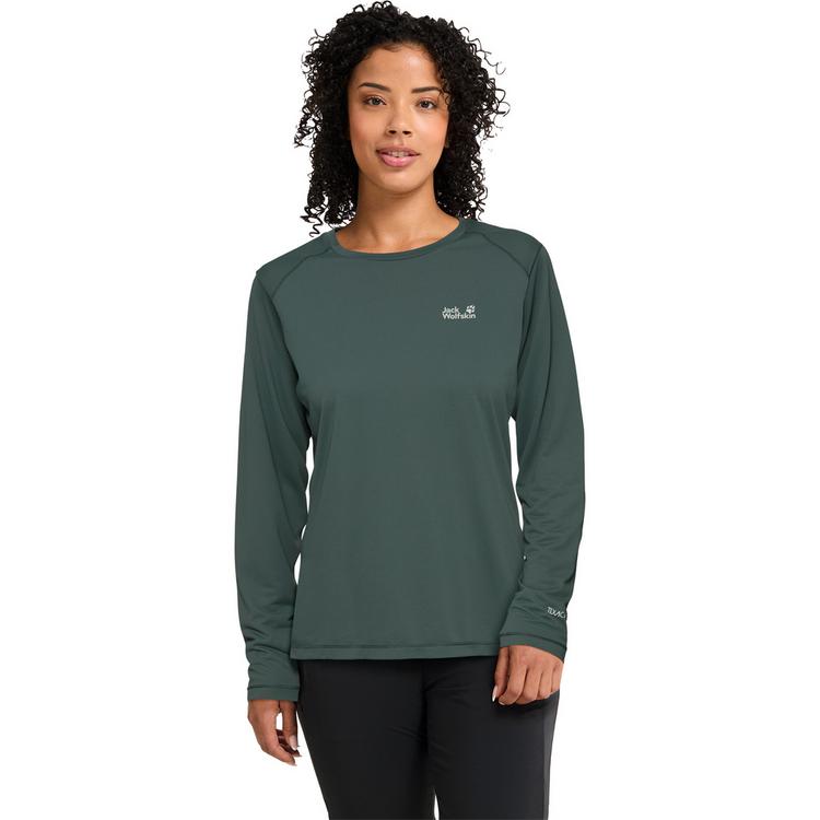 Jack Wolfskin Jack Wolfskin PRELIGHT SUNCOOL LS W Sweatshirt Damen - sago palm - 0 | SportScheck