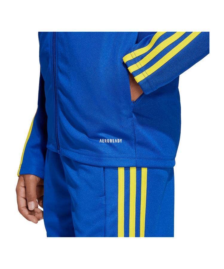 adidas adidas Squadra 25 Trainingsjacke Kids Trainingsjacke Kinder - blaugelb - 1 | SportScheck