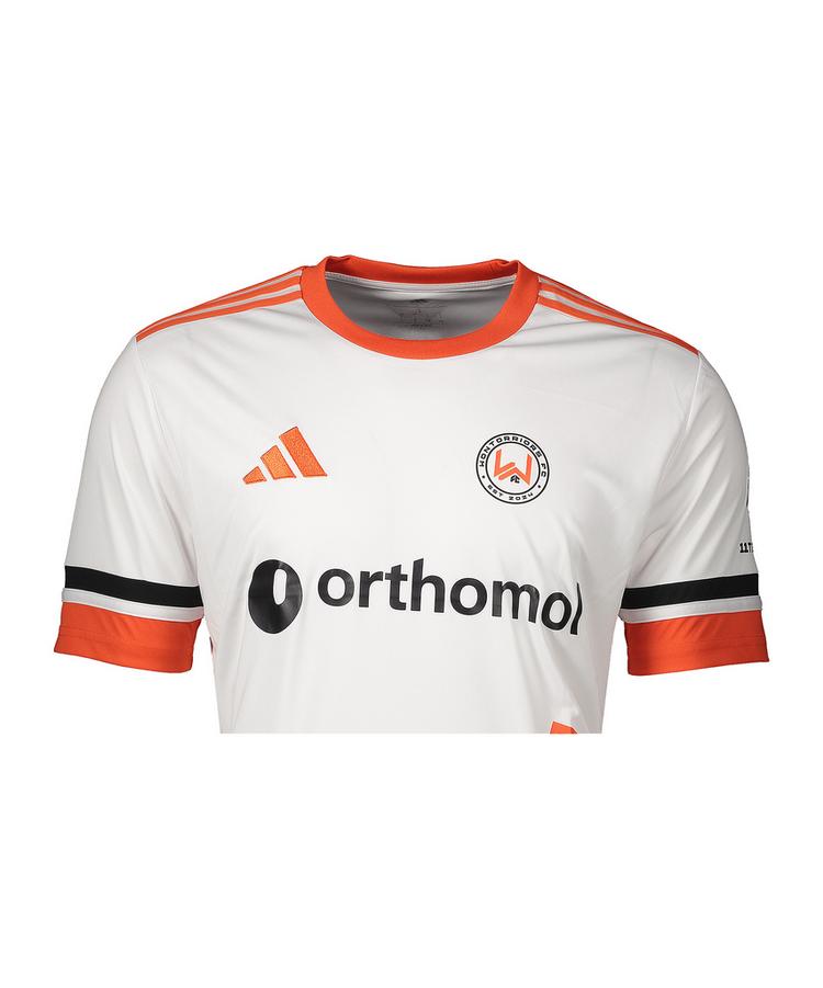 adidas adidas Wontorriors FC Trikot 3rd 2025 Wei&szlig; Funktionsshirt Herren - weissorange - 0 | SportScheck