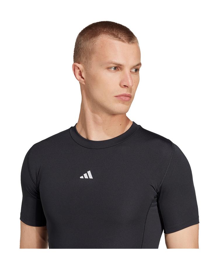 adidas adidas Techfit Longsleeve Wei&szlig; Funktionsshirt Herren - schwarz - 0 | SportScheck