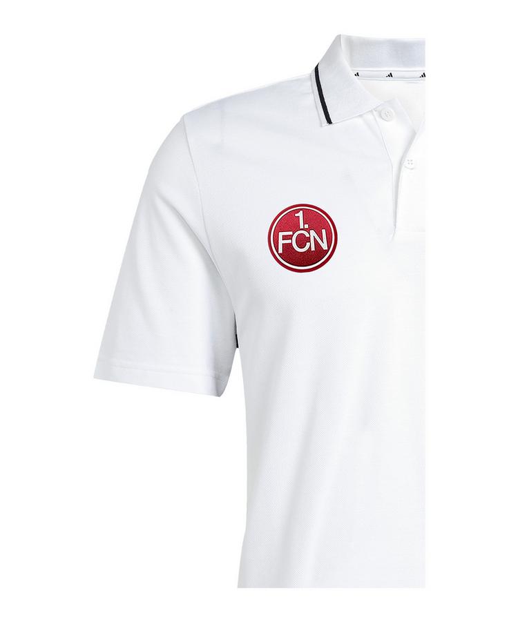 adidas adidas 1. FC N&uuml;rnberg Polo Wei&szlig; Poloshirt - weissschwarz - 0 | SportScheck