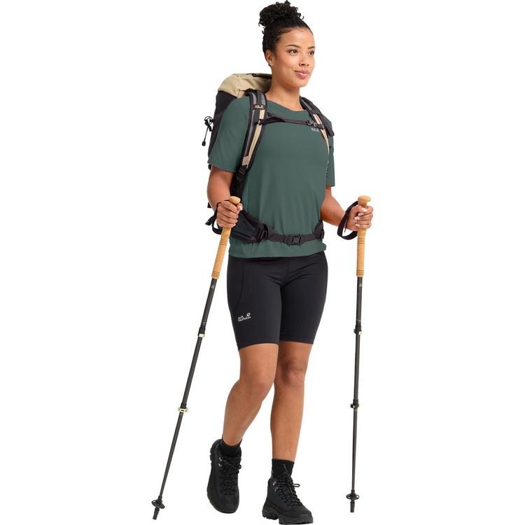 Jack Wolfskin Jack Wolfskin PRELIGHT SUNCOOL DURO T W Funktionsshirt Damen - sago palm - 2 | SportScheck