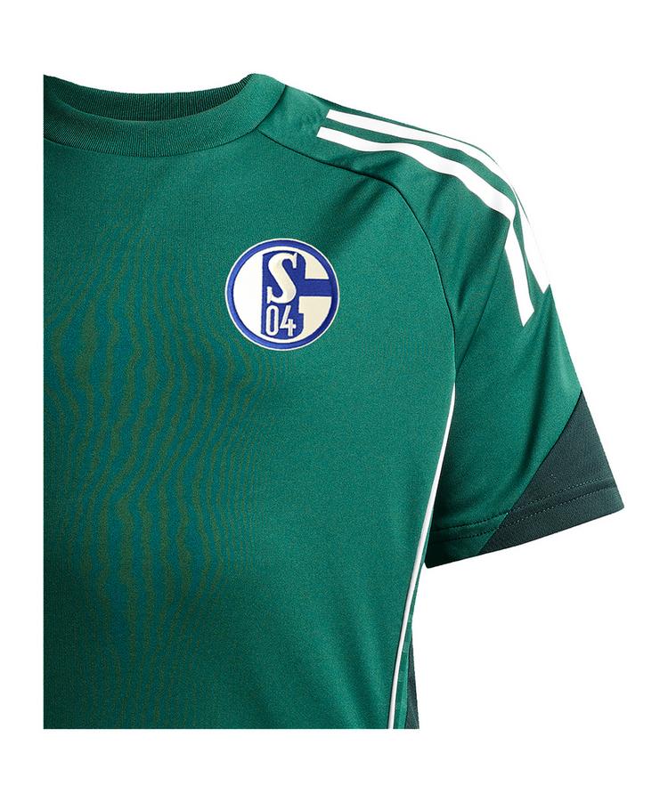 adidas adidas FC Schalke 04 Trainingsshirt Kids T-Shirt Kinder - gruengruen - 1 | SportScheck