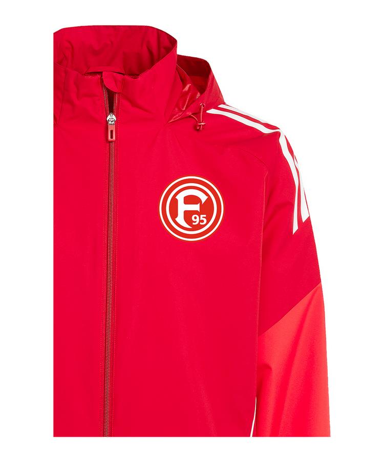 adidas adidas Fortuna D&uuml;sseldorf Trainingsjacke Trainingsjacke Herren - rot - 1 | SportScheck