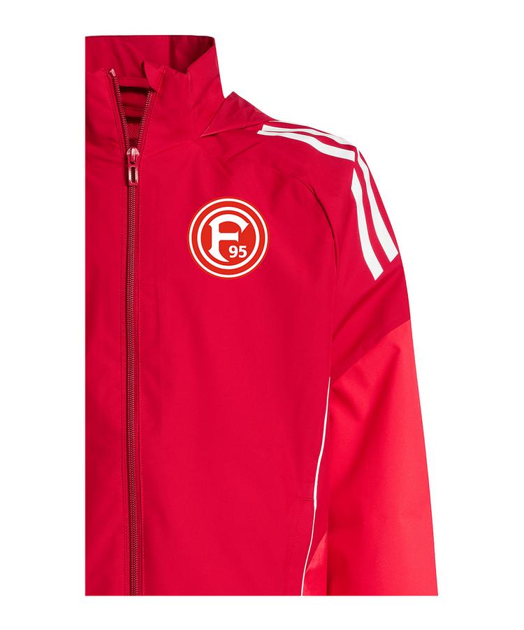 adidas adidas Fortuna D&uuml;sseldorf Trainingsjacke Kids Trainingsjacke Kinder - rot - 1 | SportScheck