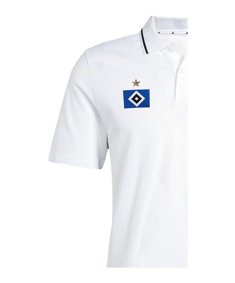 adidas adidas Hamburger SV Polo Wei&szlig; Poloshirt Herren - weiss - 0 | SportScheck