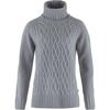 FJ&Auml;LLR&Auml;VEN &Ouml;vik Langarmshirt Damen - Grau