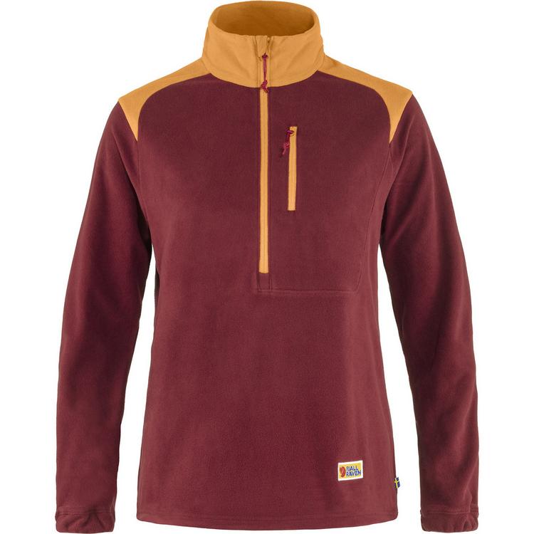FJ&Auml;LLR&Auml;VEN FJ&Auml;LLR&Auml;VEN Vardag Lite Fleecejacke Damen - Bordeaux - 0 | SportScheck