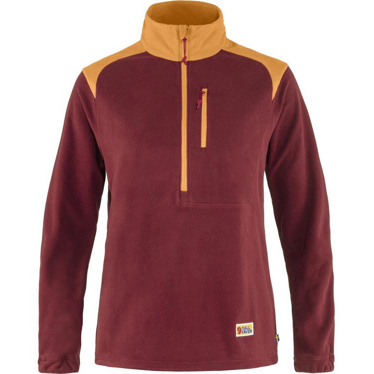 FJ&Auml;LLR&Auml;VEN FJ&Auml;LLR&Auml;VEN Vardag Lite Fleecejacke Damen - Bordeaux - 1 | SportScheck