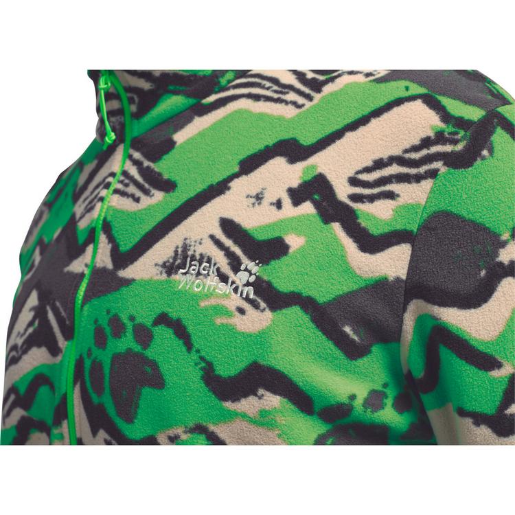 Jack Wolfskin Jack Wolfskin PAW ERA 100 PRINT HZ M Fleecepullover Herren - MOUNTAIN PAW lizard - 0 | SportScheck