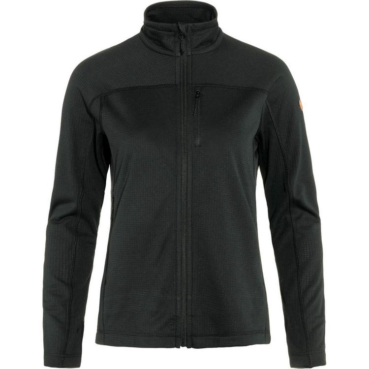 FJ&Auml;LLR&Auml;VEN FJ&Auml;LLR&Auml;VEN Abisko Lite Fleece Jacket W Fleecejacke Damen - Schwarz - 0 | SportScheck