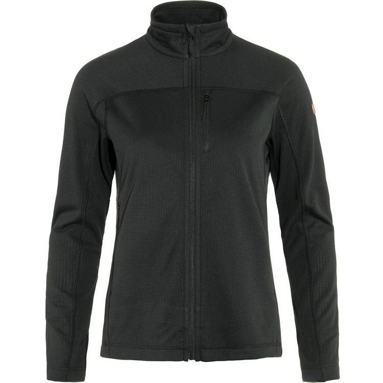 FJ&Auml;LLR&Auml;VEN FJ&Auml;LLR&Auml;VEN Abisko Lite Fleece Jacket W Fleecejacke Damen - Schwarz - 0 | SportScheck