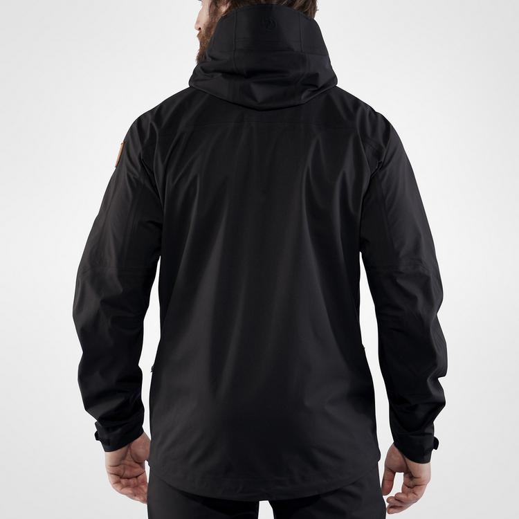 FJ&Auml;LLR&Auml;VEN FJ&Auml;LLR&Auml;VEN Keb Eco-Shell Jacket Trekkinghose Herren - Schwarz - 7 | SportScheck