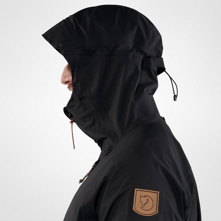 FJ&Auml;LLR&Auml;VEN FJ&Auml;LLR&Auml;VEN Keb Eco-Shell Jacket Trekkinghose Herren - Schwarz - 9 | SportScheck