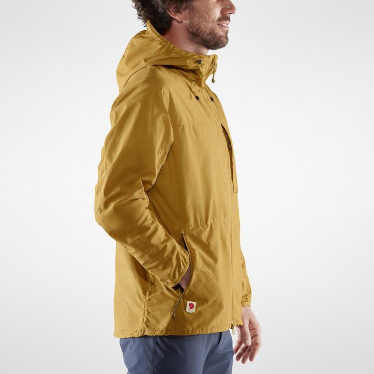 FJ&Auml;LLR&Auml;VEN FJ&Auml;LLR&Auml;VEN High Coast Wind Jacket Funktionsjacke Herren - Senf - 6 | SportScheck