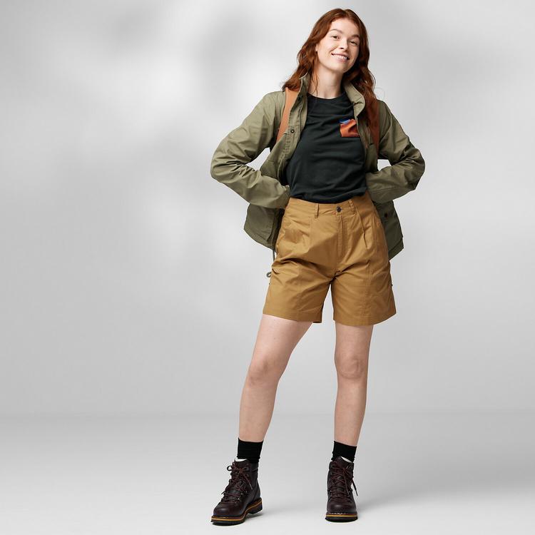 FJ&Auml;LLR&Auml;VEN FJ&Auml;LLR&Auml;VEN Vardag Shorts W Funktionsshorts Damen - Braun - 4 | SportScheck