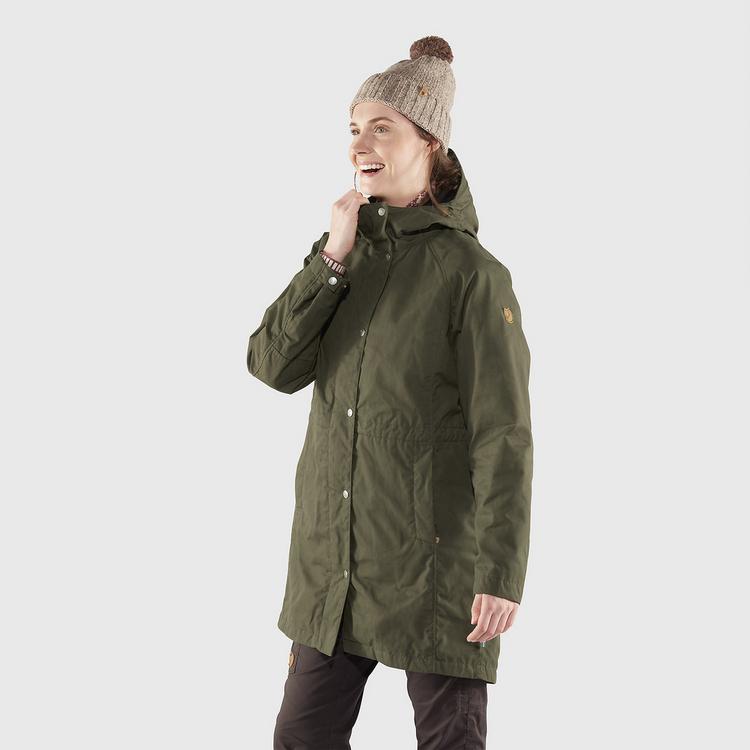 FJ&Auml;LLR&Auml;VEN FJ&Auml;LLR&Auml;VEN Karla Hydratic Outdoorjacke Damen - Tannengr&uuml;n - 3 | SportScheck