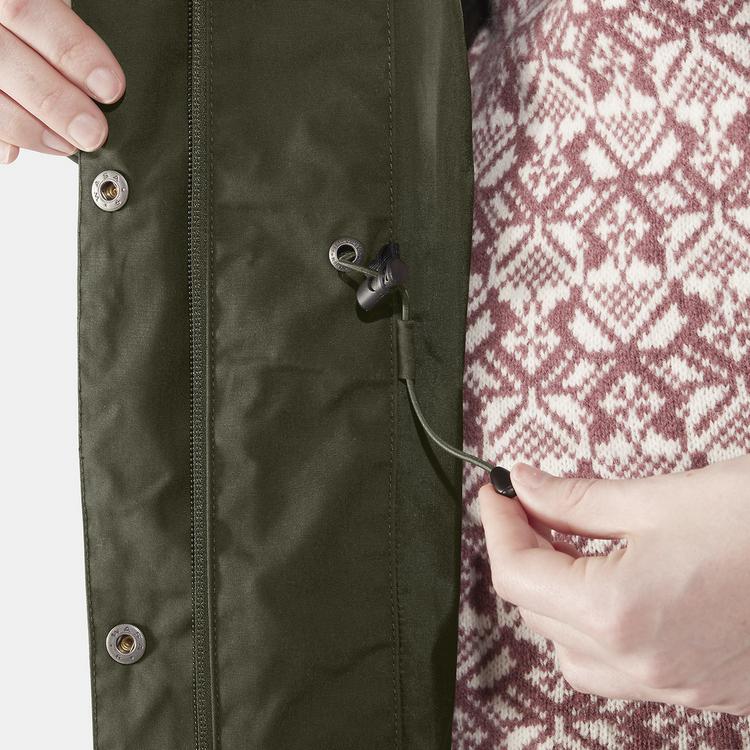 FJ&Auml;LLR&Auml;VEN FJ&Auml;LLR&Auml;VEN Karla Hydratic Outdoorjacke Damen - Tannengr&uuml;n - 10 | SportScheck