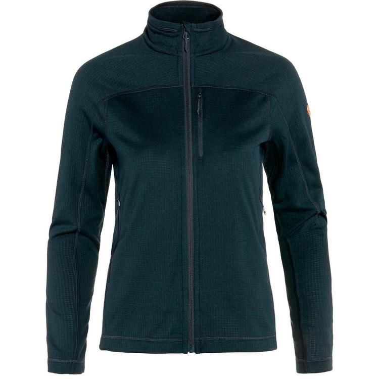 FJ&Auml;LLR&Auml;VEN FJ&Auml;LLR&Auml;VEN Abisko Lite Fleece Jacket W Fleecejacke Damen - Marine - 0 | SportScheck